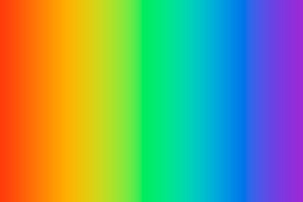 LGBT symbol and rainbow gradient background. Colorful rainbow gradient blurred background.