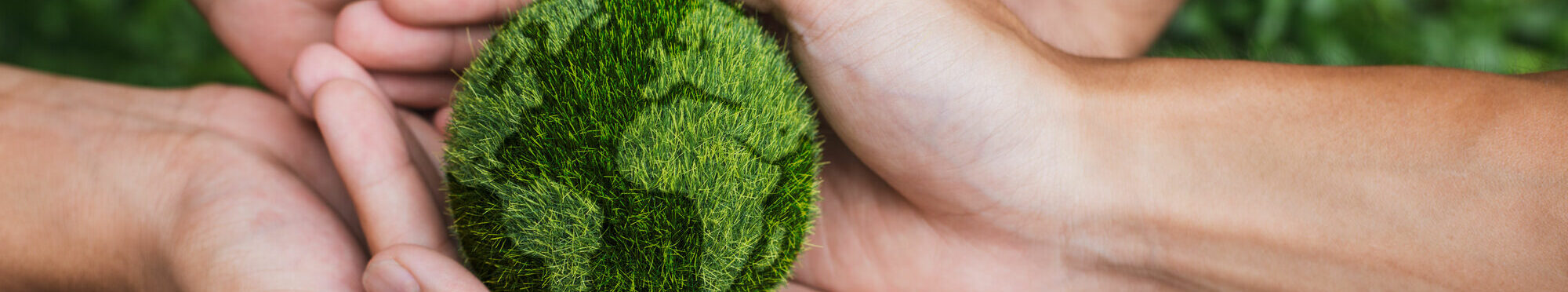 Earth Day. Hands adult Teamwork harmony Holding earth on hands. Environmental and reduce global warming help earth, top view. ecology and environment sustainable concept..