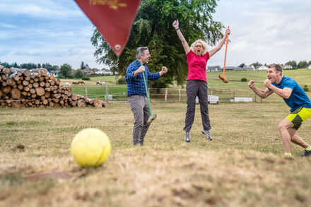 Fußballgolf in Vossenack