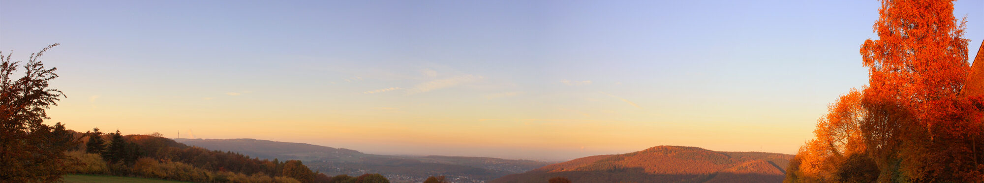 Blick von Brandenberg über die Börde