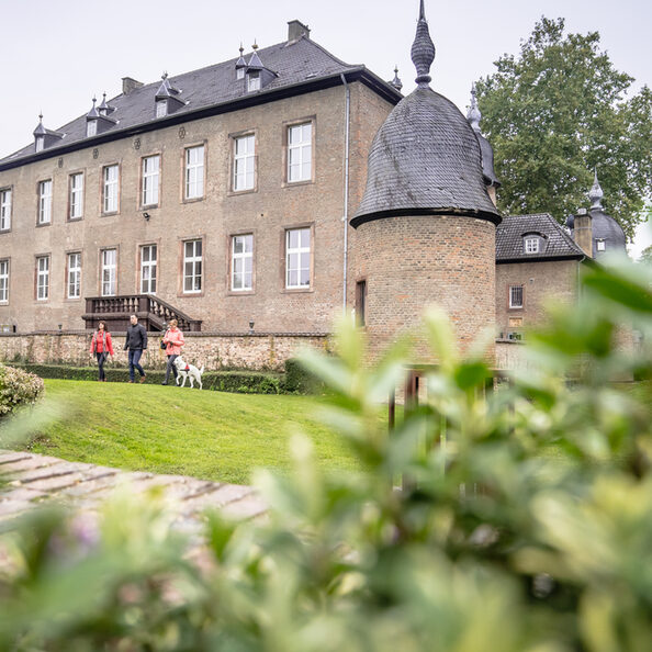 Immer einen Ausflug wert: Das Schloss in Nörvenich.