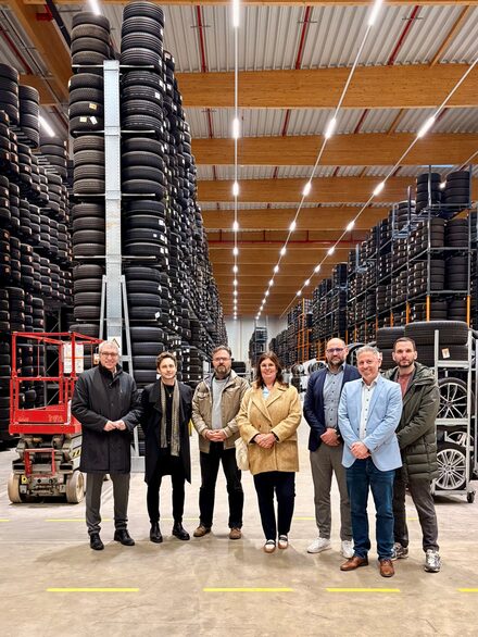 Unternehmensbesuch bei RLL Rad- Lager Logistik
