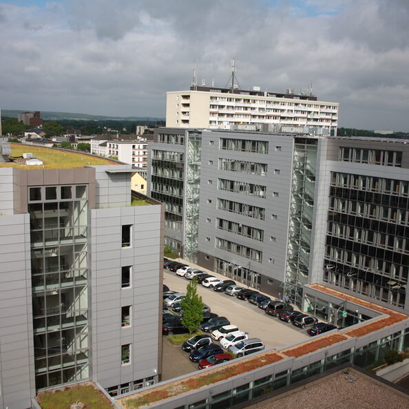 Kreisverwaltung Düren - Blick auf Haus C und D