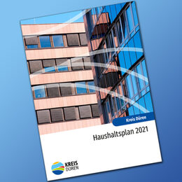 Deckblatt des Haushaltsplan 2021