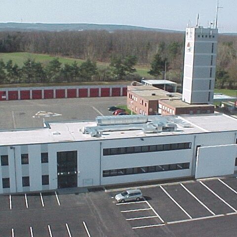 Das Feuerschutztechnischen Zentrum des Kreises Düren in Kreuzau-Stockheim.