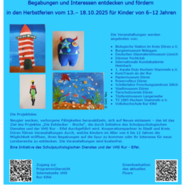 Entdeckerwoche Flyer