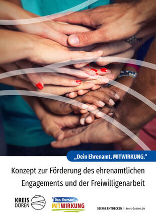 Deckblatt zum Konzept "Dein Ehrenamt. MITWIRKUNG."