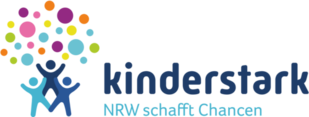 Logo zum Landesprogramm kinderstark - NRW schafft Chancen