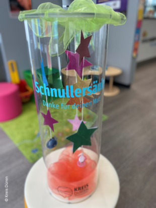 Foto der Schnullersäule