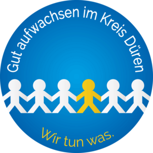 Logo "Gut aufwachsen im Kreis Düren"