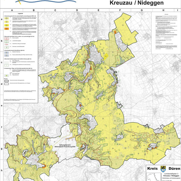 Landschaftsplan 3 Kreuzau/Nideggen