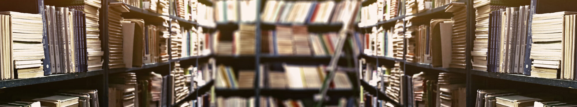 Library bookshelves background