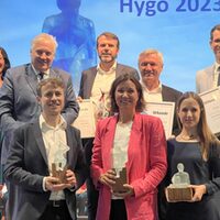 Bild zeigt die zweite Verleihung des Wasserstoff-Preises des Kreises Düren.