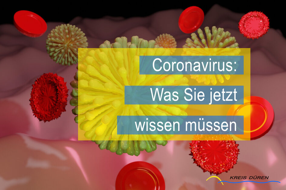 Derzeit sind im Kreis Düren 711 Menschen infiziert.