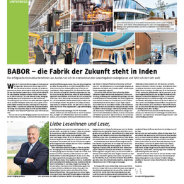 Bild zeigt Screenshot der Titelseite der Ausgabe