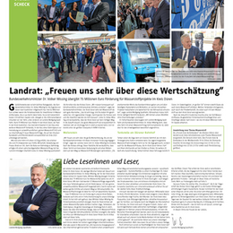 Bild zeigt Screenshot der Titelseite der Ausgabe