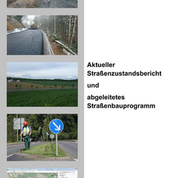 Titelblatt Straßenzustandsbericht und -ausbauprogramm 2016