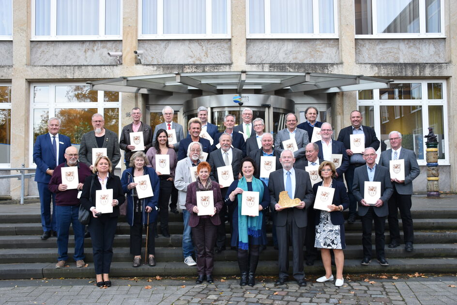 Das Gruppenbild der Ausgezeichneten