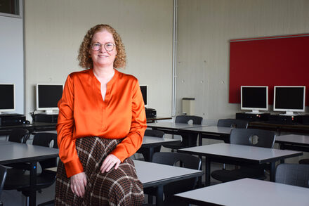 Christine Stein ist seit August die neue Schulleiterin des Berufskollegs für Kaufmännische Schulen.