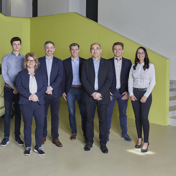 Das Kompetenz-Team von links nach rechts: Marius Richter, Heike Rieger, Tobias Wolff, Eric Floren, Walter Weinberger, Frank Burkard und Anne Schüssler.