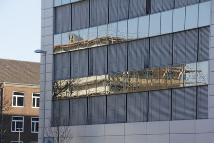 Das Kreishaus Düren ist auf dem Foto zu sehen