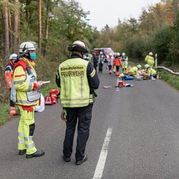 Feuerwehr beim Einsatz