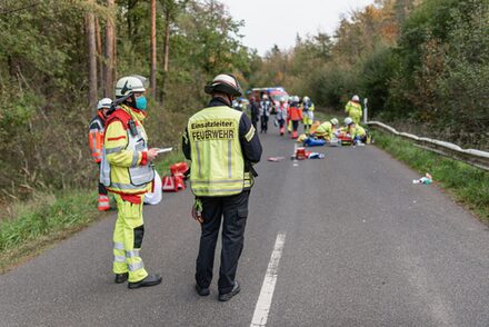 Feruwehr beim Einsatz