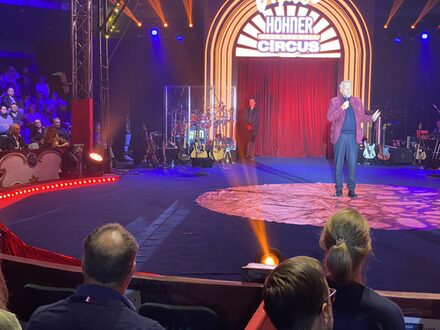 Landrat Wolfgang Spelthahn in der Manege