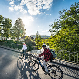 Radfahrer im Kreis Düren