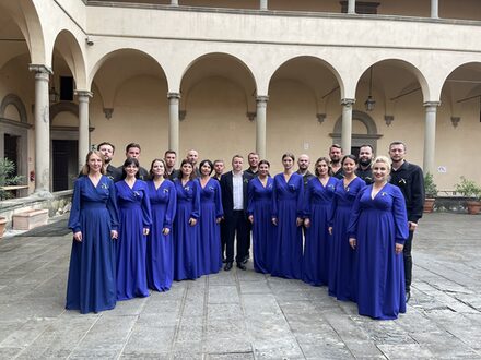 Der Kammerchor "Chamber Choir Sophia" versteht sich als Kulturbotschafter der Ukraine.