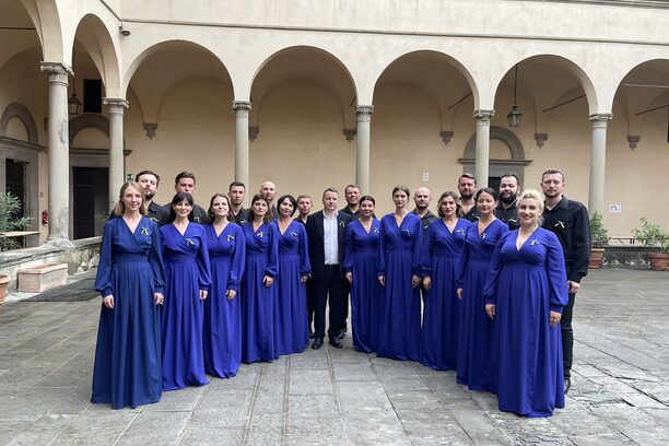 Der Kammerchor "Chamber Choir Sophia" versteht sich als Kulturbotschafter der Ukraine.