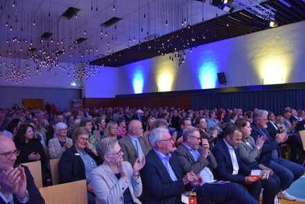 Ausgelassene Stimmung bei der Ehrenpreisverleihung 2023.