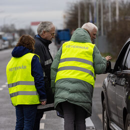 Bei der Kontrolle von Tiertransporten