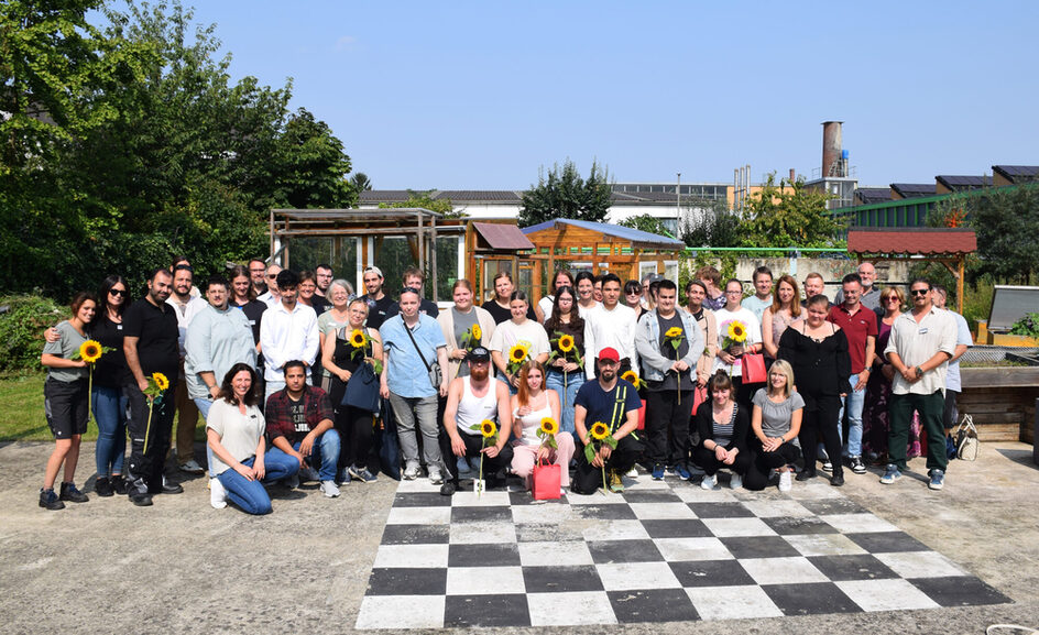 Gruppenbild der neuen Azubis