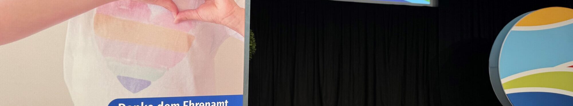 Rednerpult Ehrenamtspreis