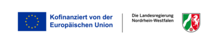 Logo mit der Förderung