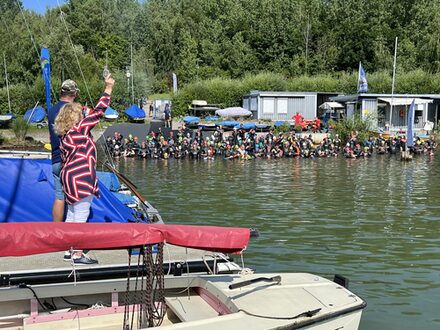 Startschuss beim Triathlon