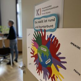 Tür Kommunales Integrationszentrum