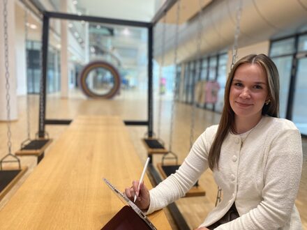 Lousa Carl am Tablet