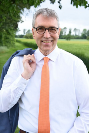 Bild zeigt Titz’ Bürgermeister Jürgen Frantzen.