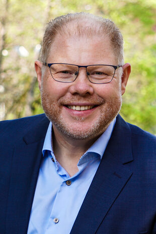 Bild zeigt Hürtgenwalds Bürgermeister Stephan Cranen.
